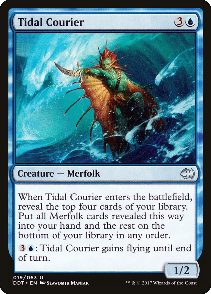 Tidal Courier [Duel Decks: Merfolk vs. Goblins] | Gamers Paradise