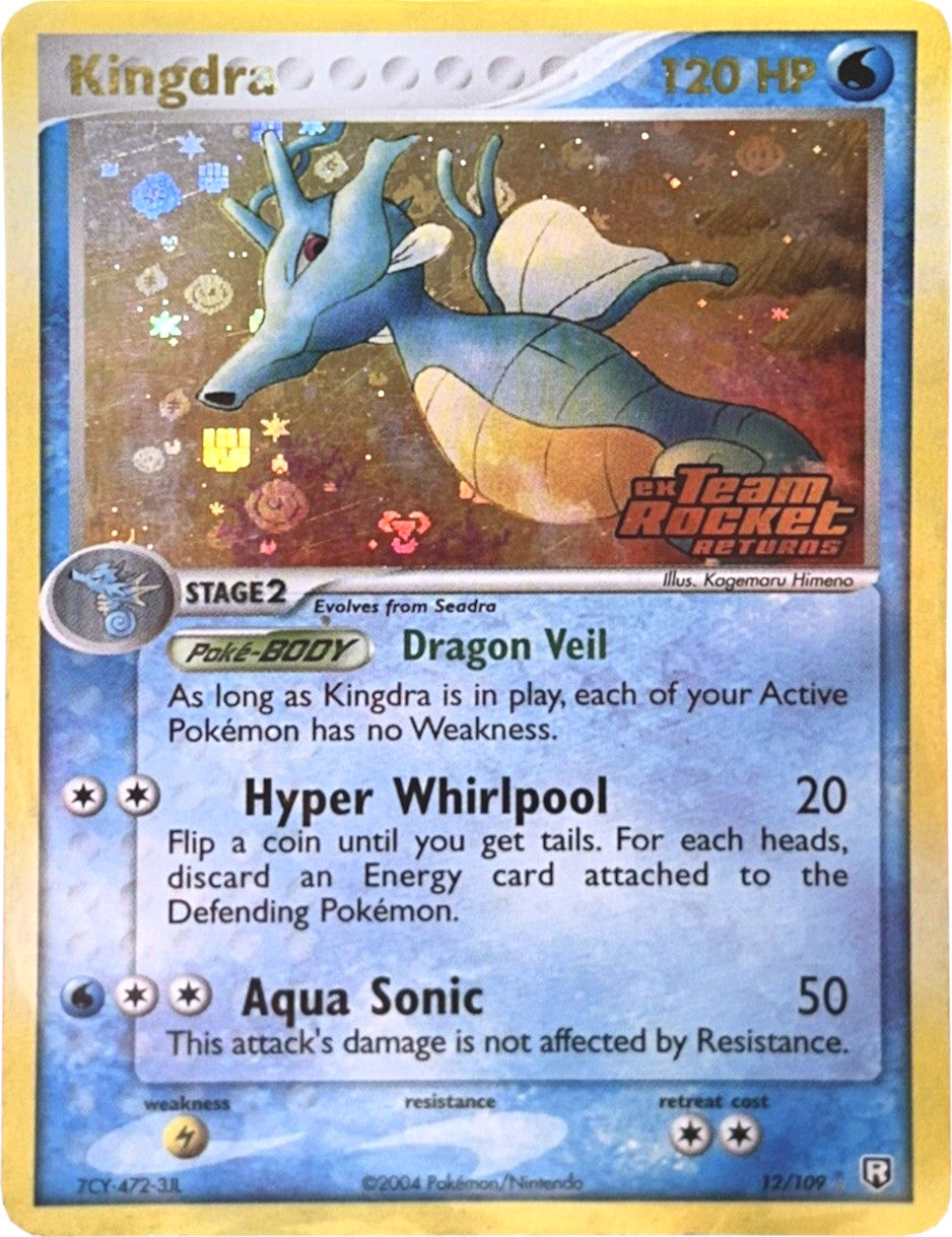 Kingdra (12/109) (Stamped) [EX: Team Rocket Returns] | Gamers Paradise