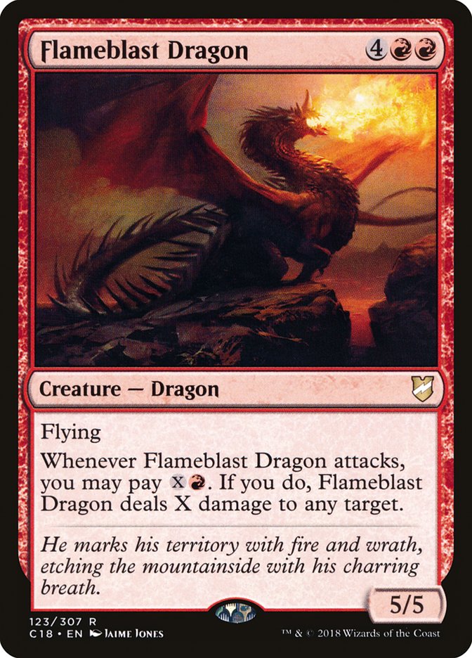 Flameblast Dragon [Commander 2018] | Gamers Paradise