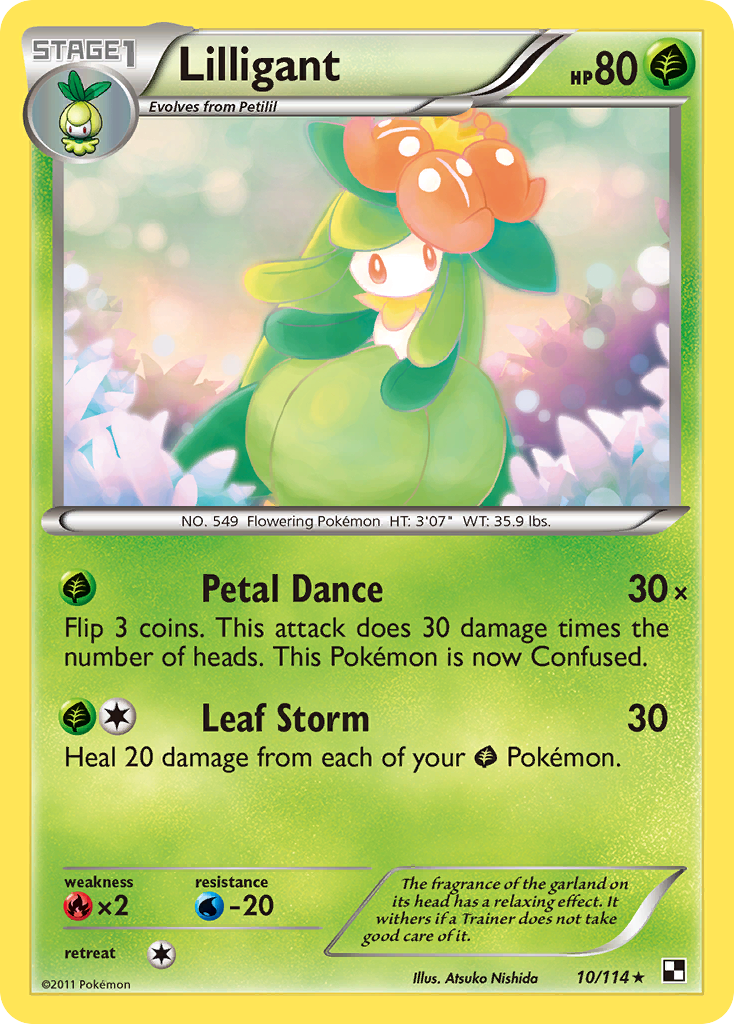 Lilligant (10/114) [Black & White: Base Set] | Gamers Paradise