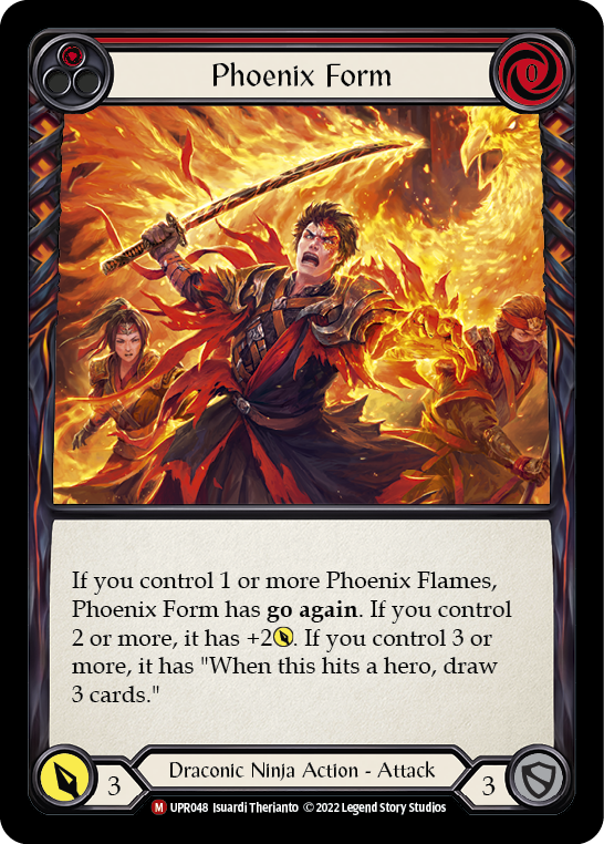 Phoenix Form [UPR048] (Uprising)  Rainbow Foil | Gamers Paradise