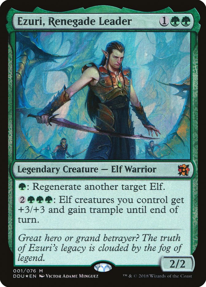 Ezuri, Renegade Leader [Duel Decks: Elves vs. Inventors] | Gamers Paradise