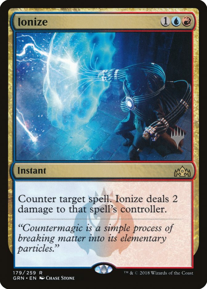 Ionize (Promo Pack) [Guilds of Ravnica Promos] | Gamers Paradise