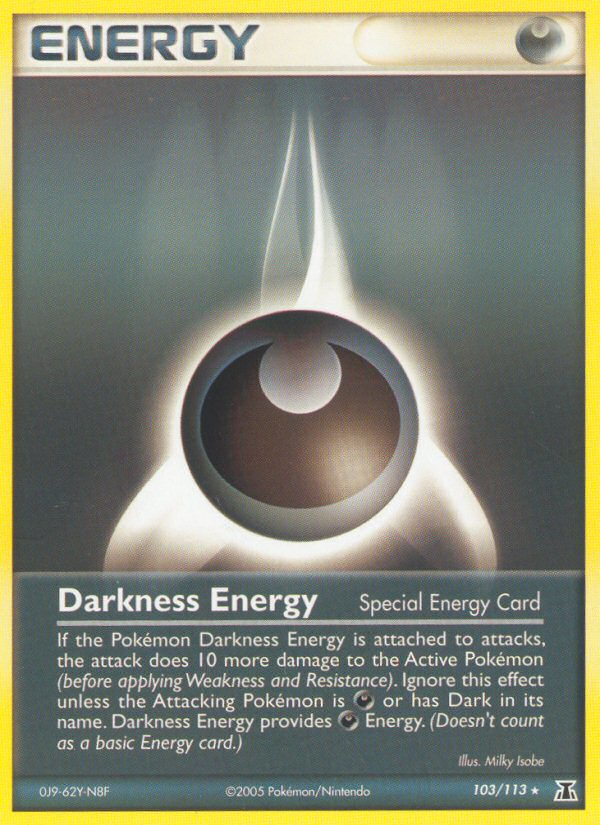 Darkness Energy (103/113) [EX: Delta Species] | Gamers Paradise