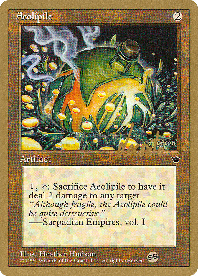 Aeolipile (Michael Loconto) (SB) [Pro Tour Collector Set] | Gamers Paradise