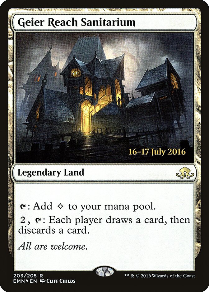 Geier Reach Sanitarium [Eldritch Moon Prerelease Promos] | Gamers Paradise