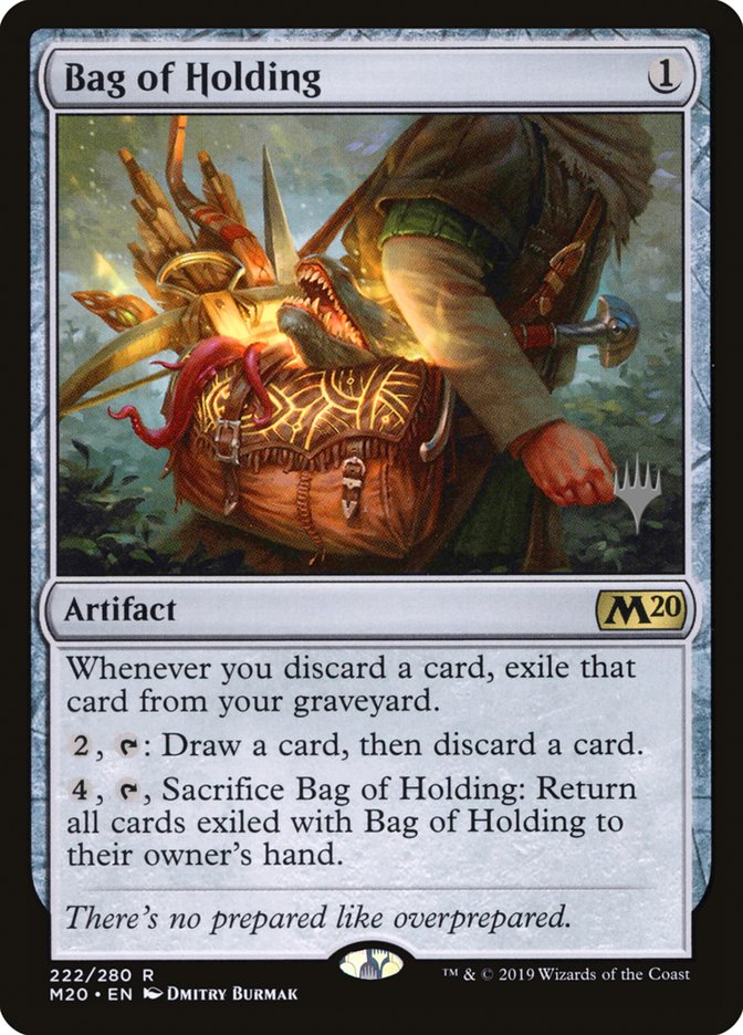 Bag of Holding (Promo Pack) [Core Set 2020 Promos] | Gamers Paradise