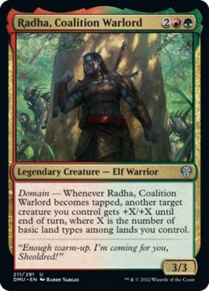 Radha, Coalition Warlord [Dominaria United] | Gamers Paradise