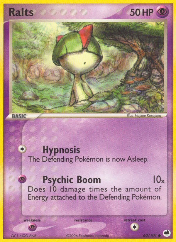 Ralts (60/101) [EX: Dragon Frontiers] | Gamers Paradise