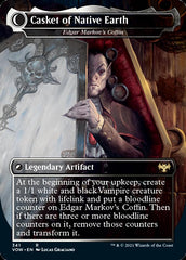 Edgar, Charmed Groom // Edgar Markov's Coffin - Dracula the Voyager // Casket of Native Earth [Innistrad: Crimson Vow] | Gamers Paradise