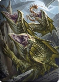 Grakmaw, Skyclave Ravager Art Card [Zendikar Rising Art Series] | Gamers Paradise