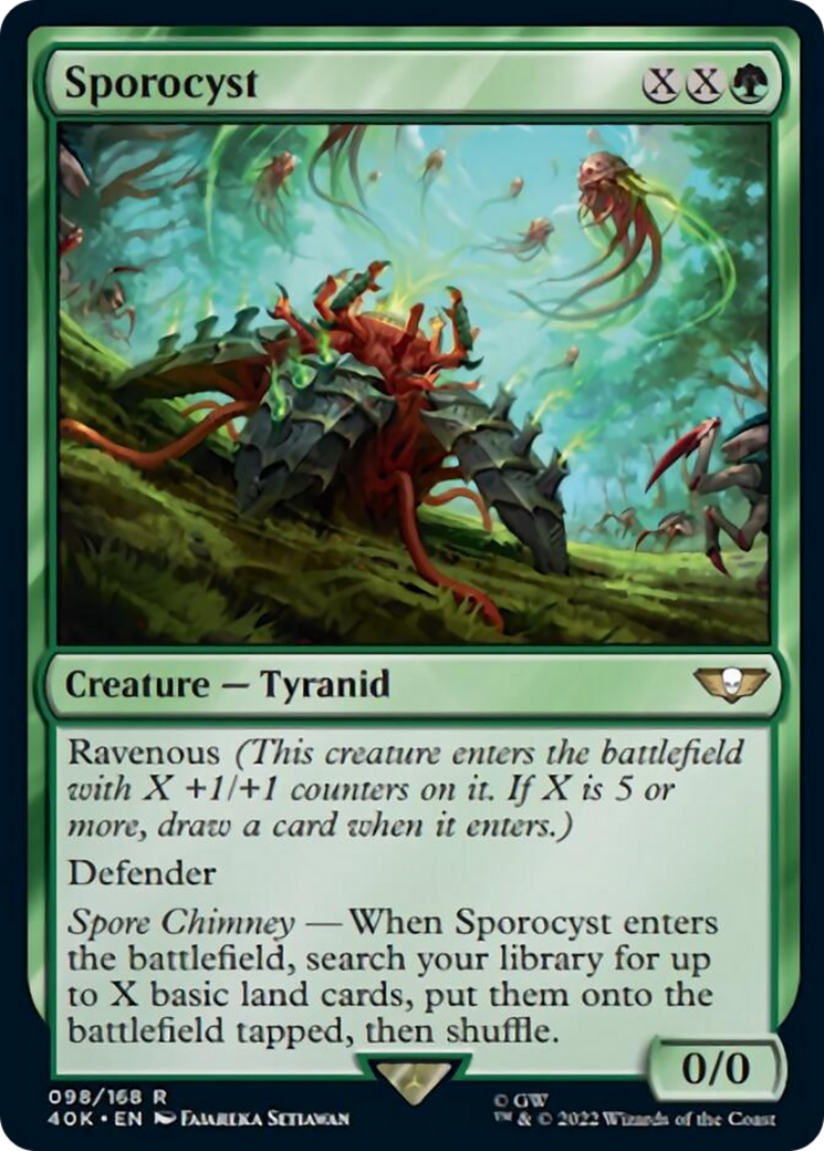 Sporocyst (Surge Foil) [Universes Beyond: Warhammer 40,000] | Gamers Paradise