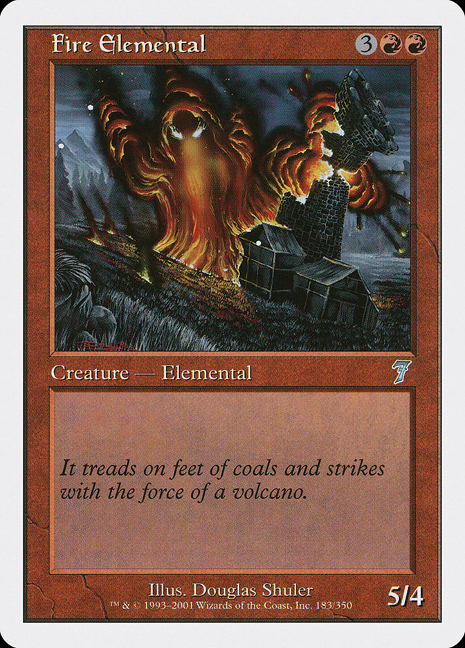 Fire Elemental [Seventh Edition] | Gamers Paradise