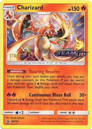 Charizard (SM158) (Staff) [Sun & Moon: Black Star Promos] | Gamers Paradise