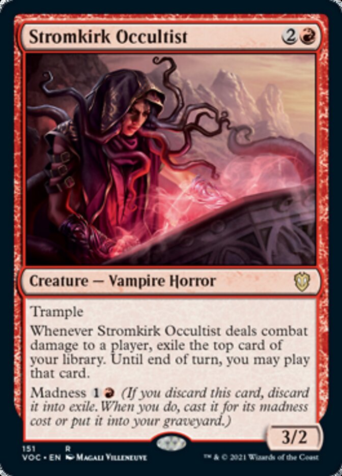 Stromkirk Occultist [Innistrad: Crimson Vow Commander] | Gamers Paradise