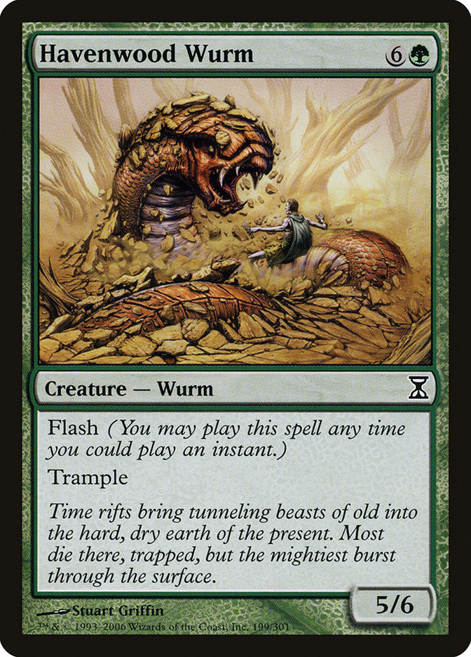 Havenwood Wurm [Time Spiral] | Gamers Paradise