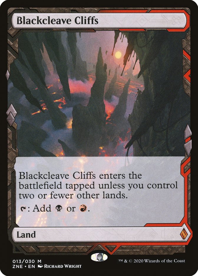 Blackcleave Cliffs (Expeditions) [Zendikar Rising Expeditions] | Gamers Paradise