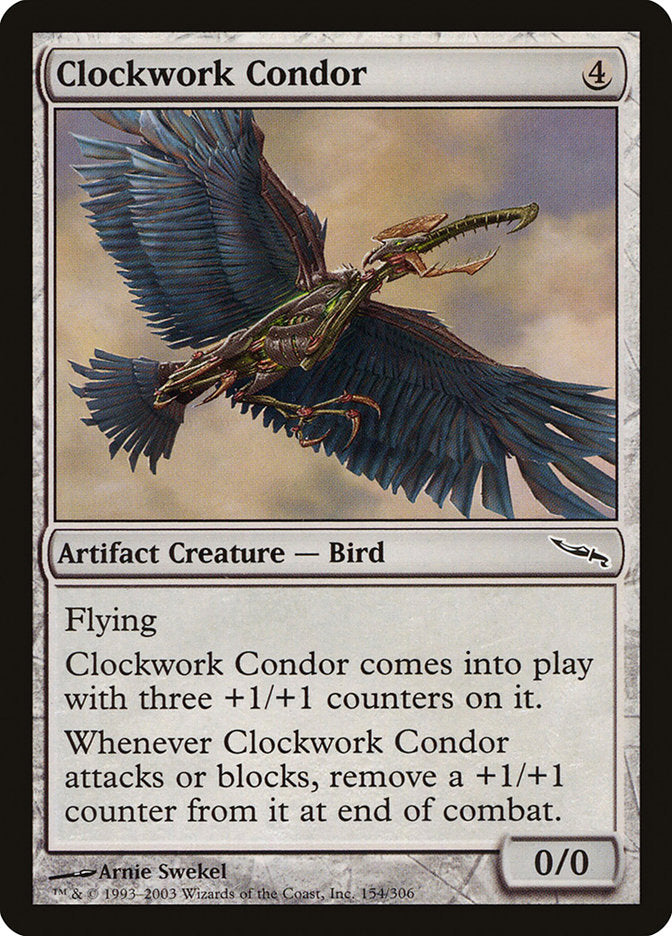 Clockwork Condor [Mirrodin] | Gamers Paradise