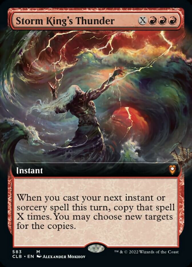 Storm King's Thunder (Extended Art) [Commander Legends: Battle for Baldur's Gate] | Gamers Paradise
