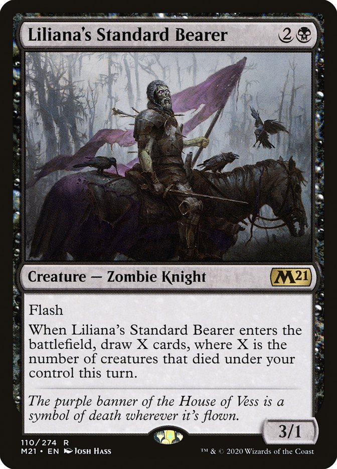 Liliana's Standard Bearer [Core Set 2021] | Gamers Paradise