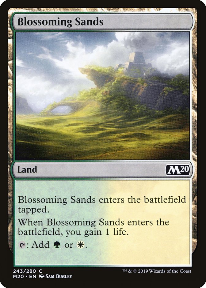 Blossoming Sands [Core Set 2020] | Gamers Paradise