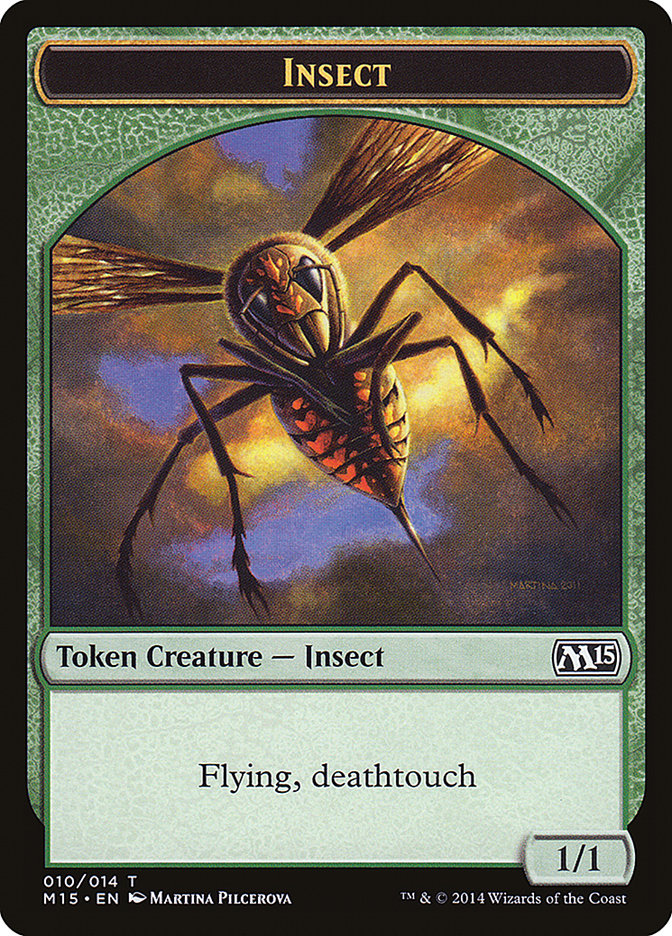 Insect Token [Magic 2015 Tokens] | Gamers Paradise
