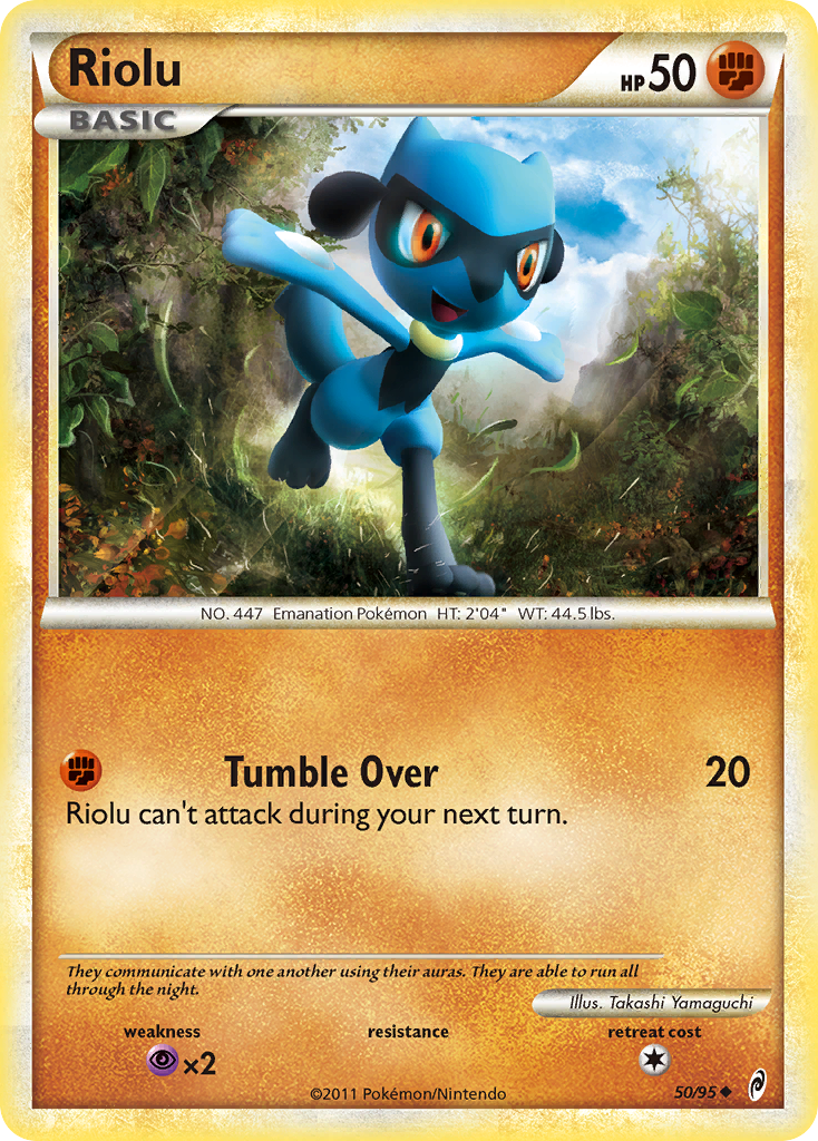 Riolu (50/95) [HeartGold & SoulSilver: Call of Legends] | Gamers Paradise