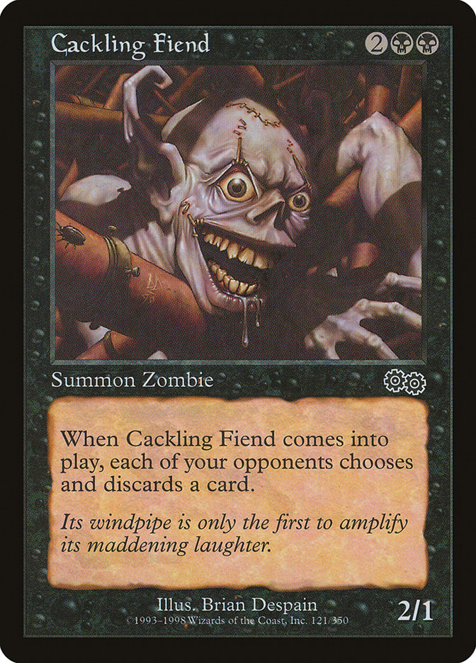 Cackling Fiend [Urza's Saga] | Gamers Paradise