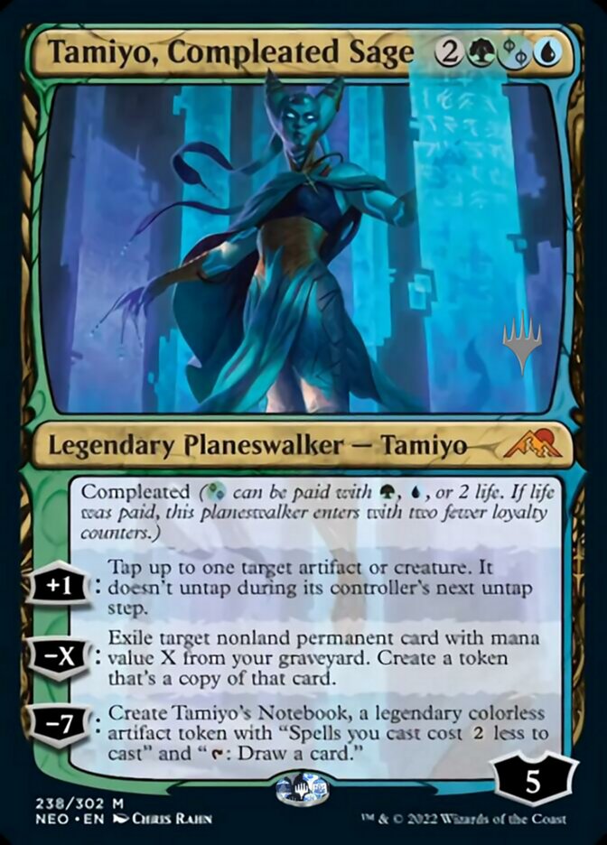 Tamiyo, Compleated Sage (Promo Pack) [Kamigawa: Neon Dynasty Promos] | Gamers Paradise