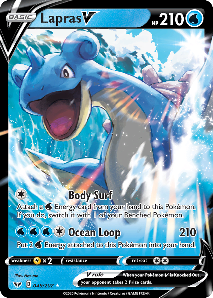 Lapras V (049/202) [Sword & Shield: Base Set] | Gamers Paradise