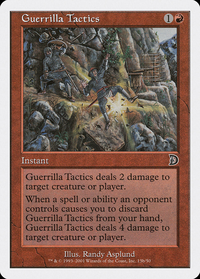 Guerrilla Tactics (Falling) [Deckmasters] | Gamers Paradise