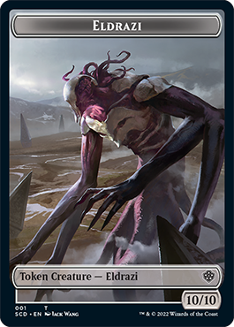 Eldrazi // Soldier Double-Sided Token [Starter Commander Decks] | Gamers Paradise