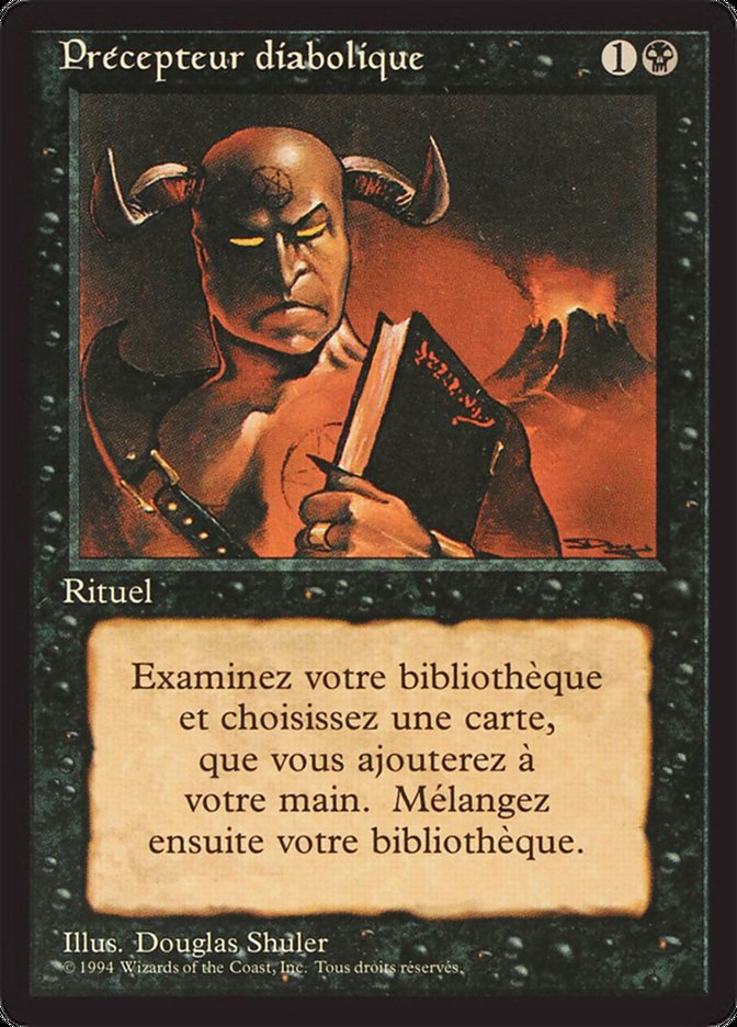 Demonic Tutor [Foreign Black Border] | Gamers Paradise