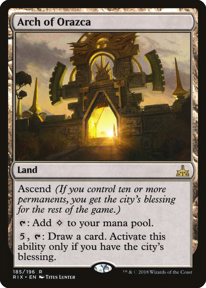 Arch of Orazca [Rivals of Ixalan] | Gamers Paradise