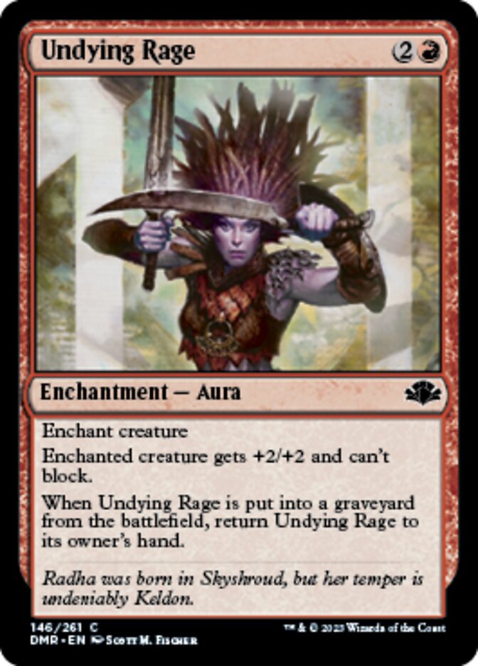 Undying Rage [Dominaria Remastered] | Gamers Paradise