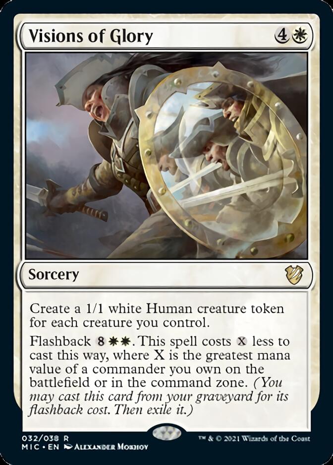 Visions of Glory [Innistrad: Midnight Hunt Commander] | Gamers Paradise