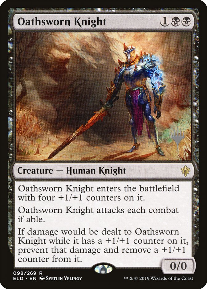 Oathsworn Knight (Promo Pack) [Throne of Eldraine Promos] | Gamers Paradise