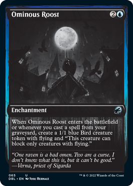 Ominous Roost [Innistrad: Double Feature] | Gamers Paradise