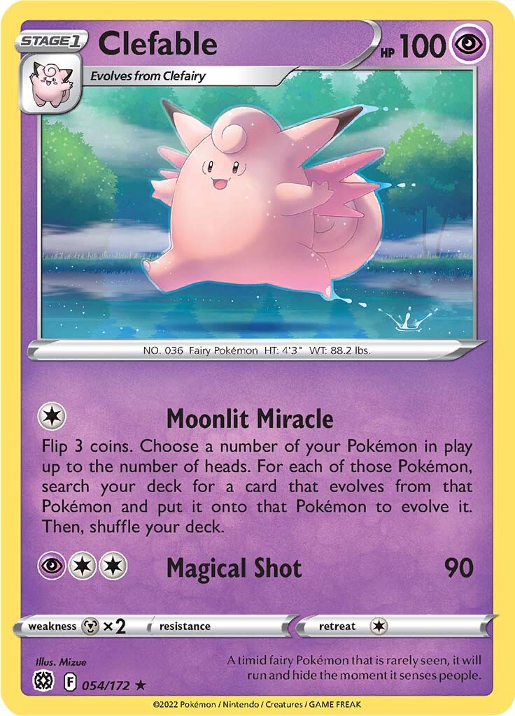 Clefable (054/172) [Sword & Shield: Brilliant Stars] | Gamers Paradise