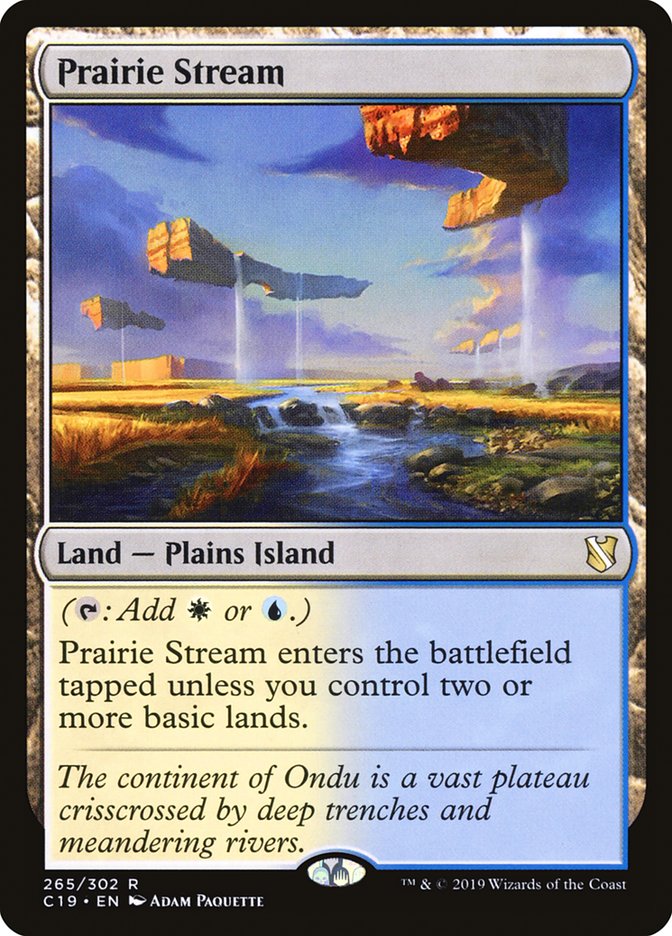Prairie Stream [Commander 2019] | Gamers Paradise