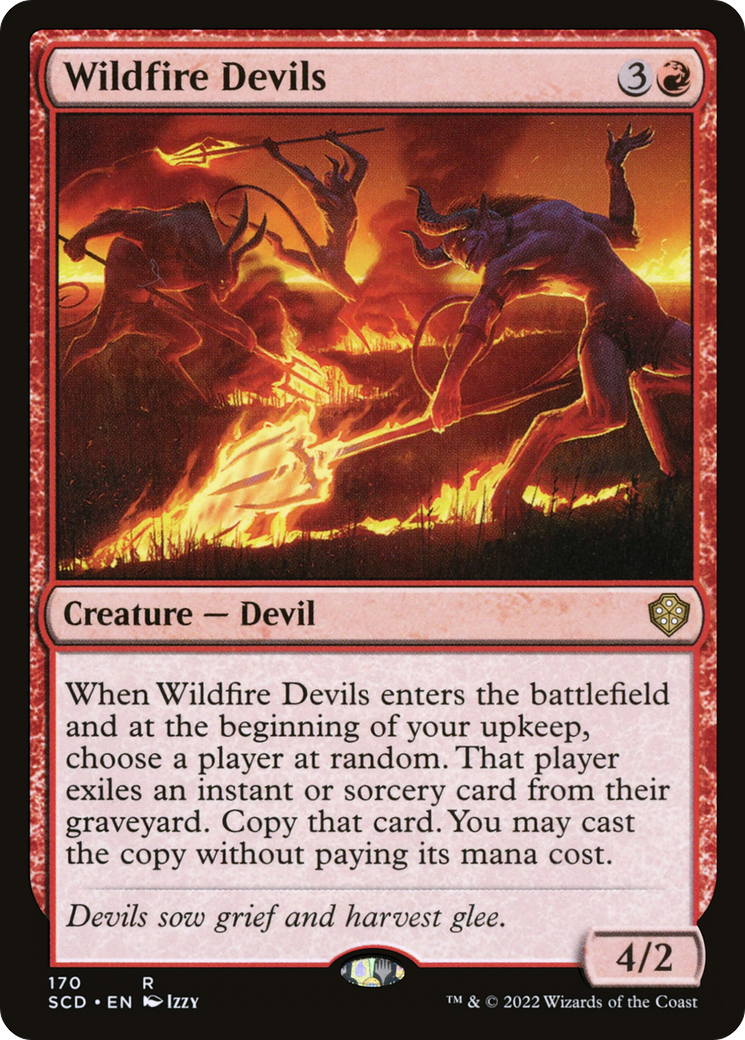 Wildfire Devils [Starter Commander Decks] | Gamers Paradise