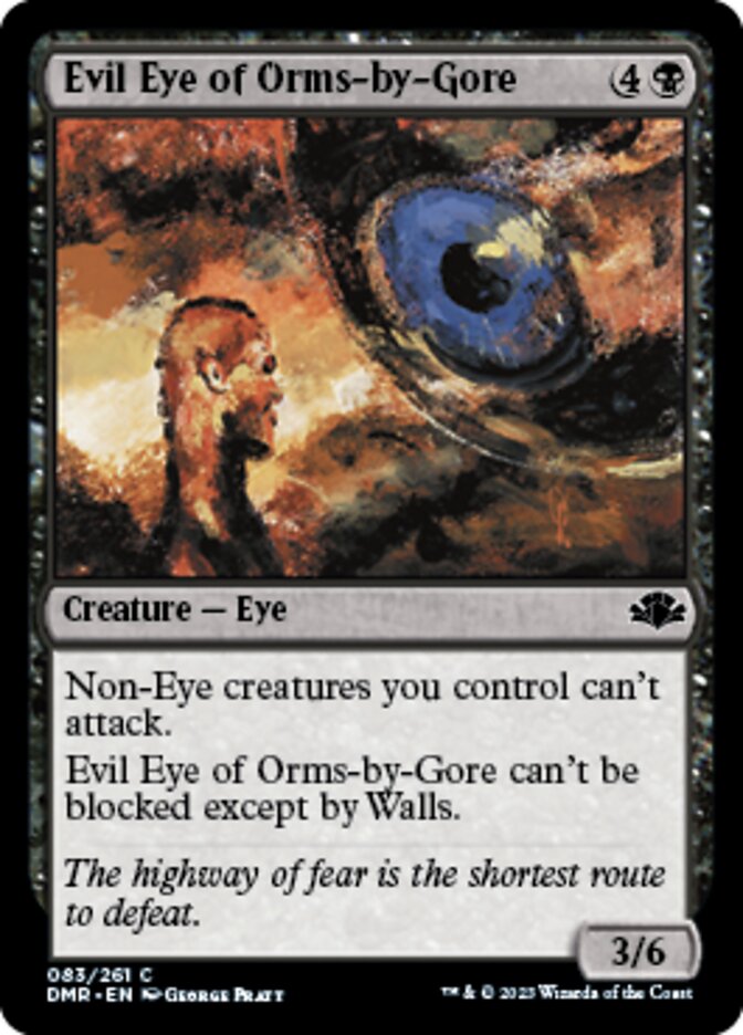 Evil Eye of Orms-by-Gore [Dominaria Remastered] | Gamers Paradise