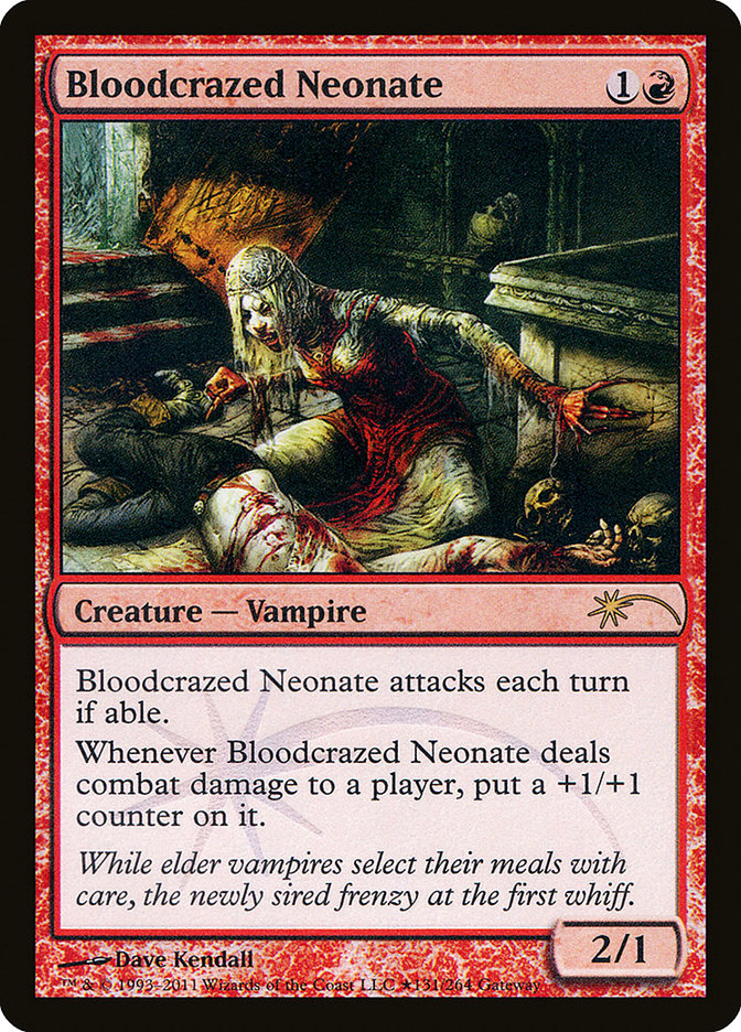 Bloodcrazed Neonate [Wizards Play Network 2011] | Gamers Paradise