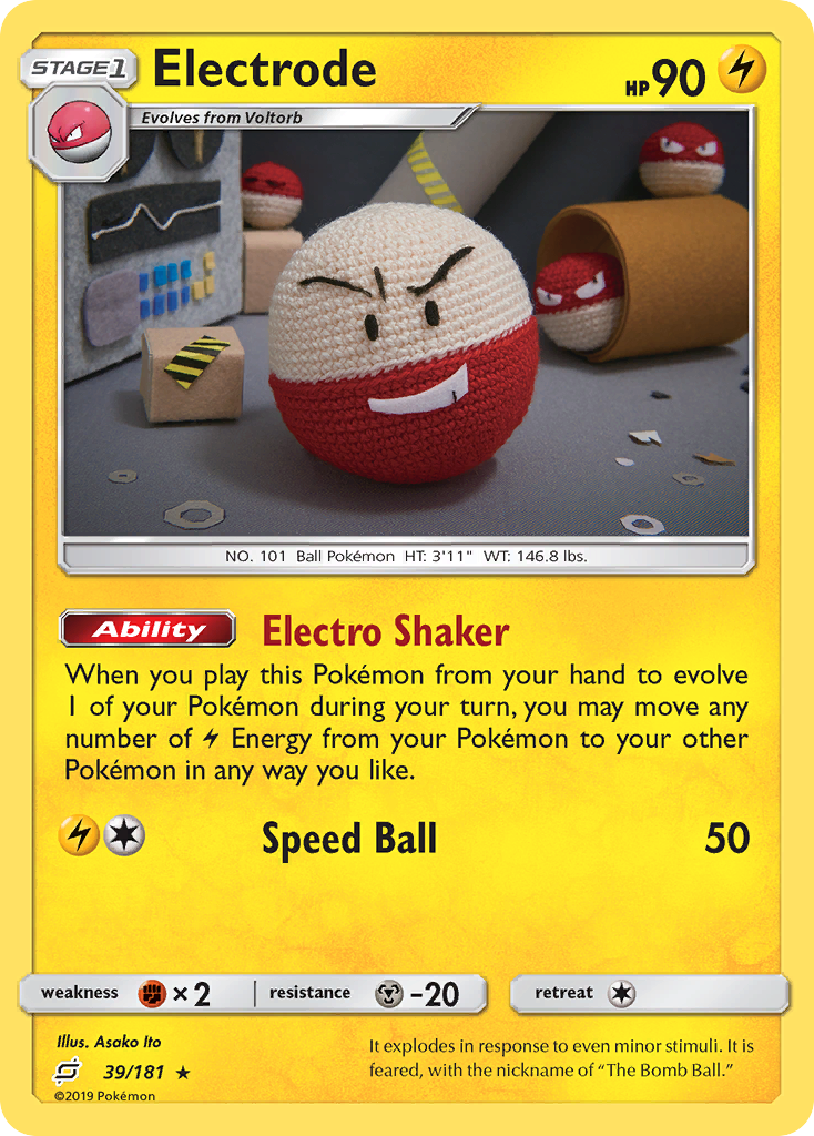 Electrode (39/181) [Sun & Moon: Team Up] | Gamers Paradise