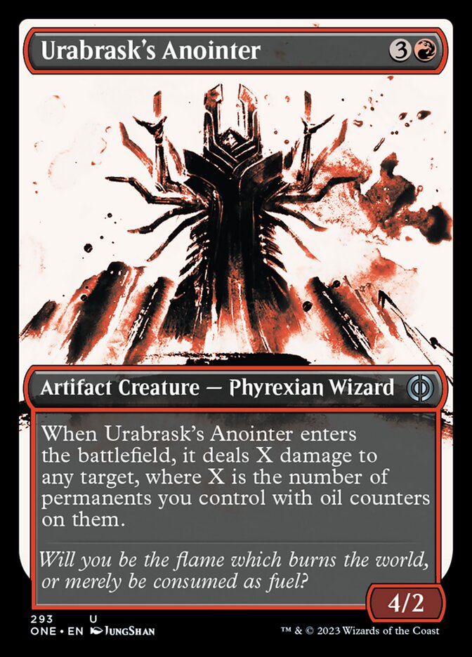 Urabrask's Anointer (Showcase Ichor) [Phyrexia: All Will Be One] | Gamers Paradise
