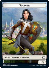 Soldier // Squirrel Double-Sided Token [Double Masters Tokens] | Gamers Paradise