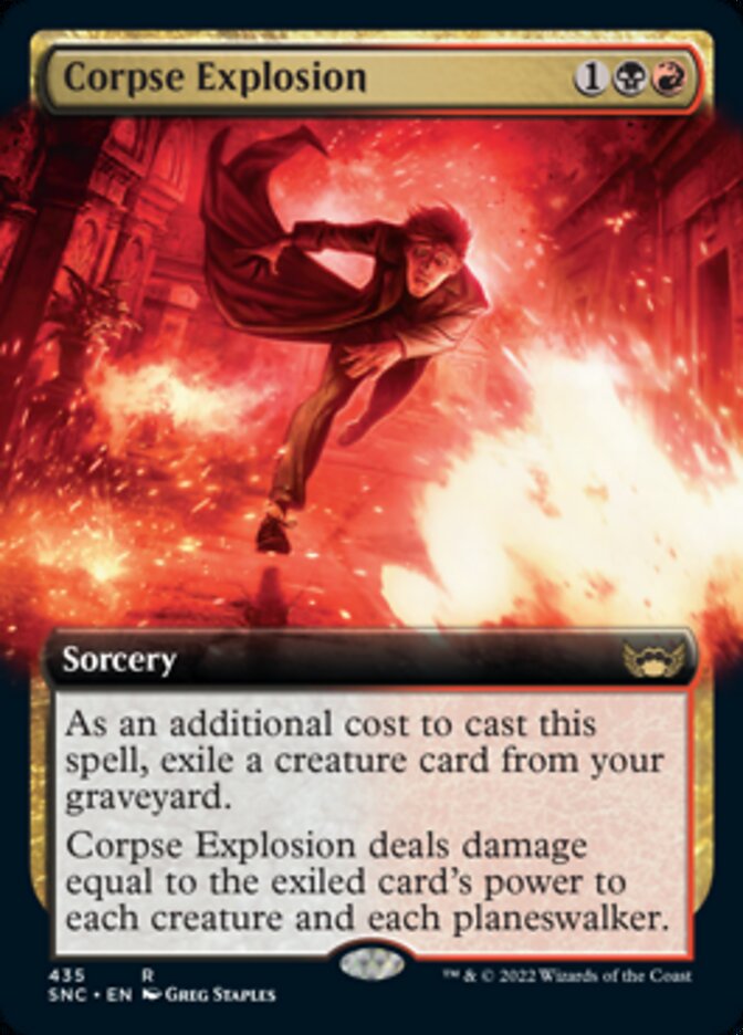 Corpse Explosion (Extended Art) [Streets of New Capenna] | Gamers Paradise