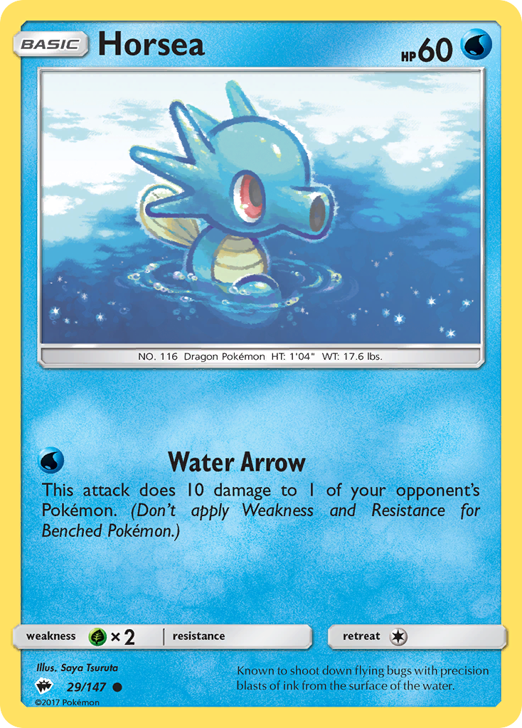 Horsea (29/147) [Sun & Moon: Burning Shadows] | Gamers Paradise