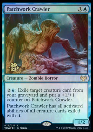 Patchwork Crawler [Innistrad: Crimson Vow Prerelease Promos] | Gamers Paradise