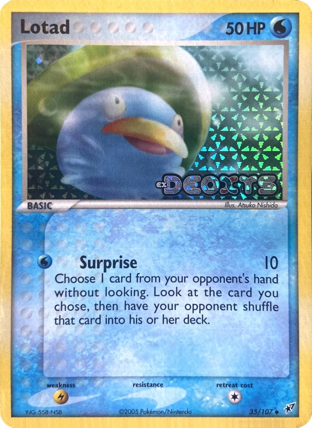 Lotad (35/107) (Stamped) [EX: Deoxys] | Gamers Paradise